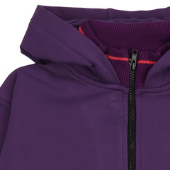 Mysterious Purple 01-Sweat Jacket