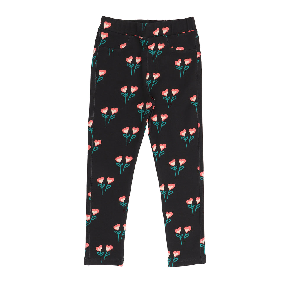 Flower Hearts 33-Sweat Leggings