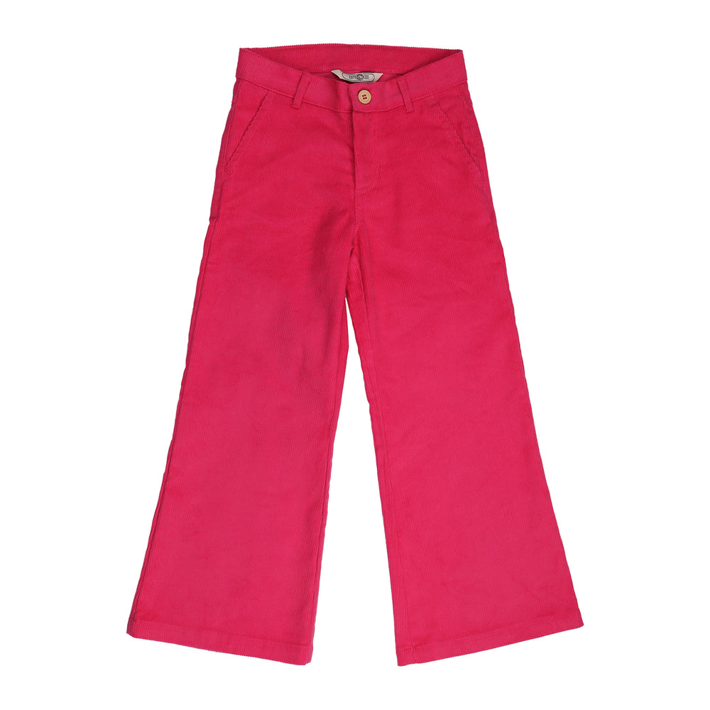 Cord Bright Pink 05-Trousers