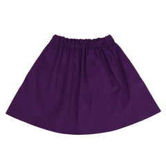 Cord Mysterious Purple 01-Skirt