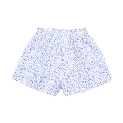 Blue Flowers-Shorts