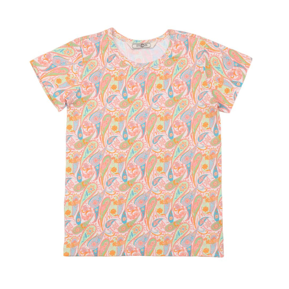 Colourful Paisley 23-T-Shirt
