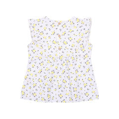 Yellow Flowers-Blouse