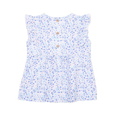 Blue Flowers-Blouse