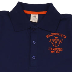 Blue Depths-Polo Dress