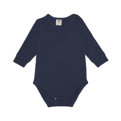 Long-sleeved bodysuit made of cotton (organic)
