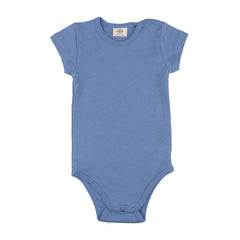 Short-sleeved bodysuit made of cotton (organic)