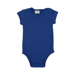 Short-sleeved bodysuit made of cotton (organic)