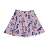Blue Seahorses-Skirt