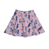 Blue Seahorses-Skirt