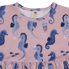 Blue Seahorses-Dress