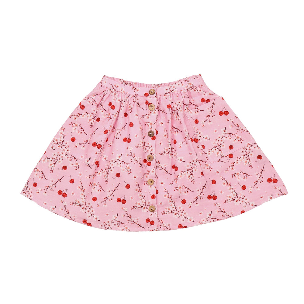 Cherries and Blossoms-Skirt