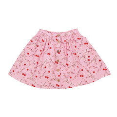 Cherries and Blossoms-Skirt