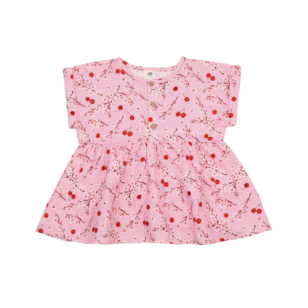 Cherries and Blossoms-Blouse