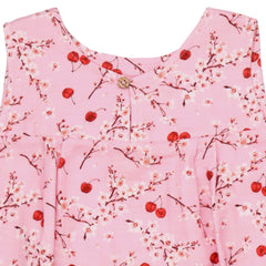 Cherries and Blossoms-Blouse Top