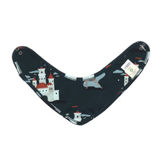 triangular scarf made of cotton (organic)