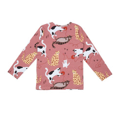 Long-sleeved shirt made of cotton (organic)