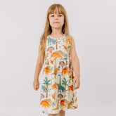 Dinasaur World-Sleeveless Dress