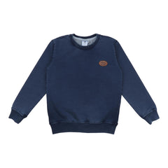Pullover sweatshirt made of denim (organic cotton)