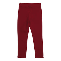 Burgundy-Sweat Leggings 98