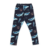 The Dancing Whales-Leggings