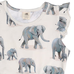 Elephants-Ruffle Dress