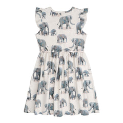 Elephants-Ruffle Dress