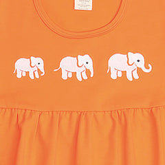 Elephants-Babydoll Dress