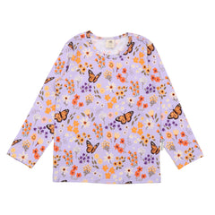 Flowers and Butterflies-Shirt