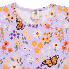 Flowers and Butterflies-Shirt