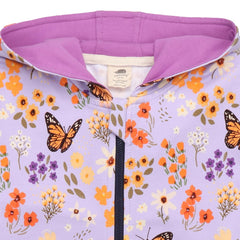 Flowers and Butterflies-Sweat Jacket