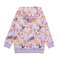 Flowers and Butterflies-Sweat Jacket