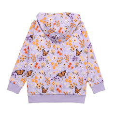 Flowers and Butterflies-Sweat Jacket