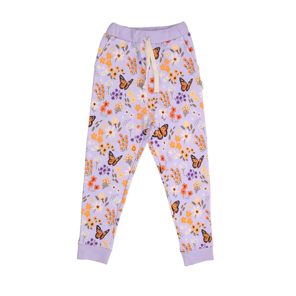 Flowers and Butterflies-Jogger