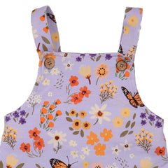 Flowers and Butterflies-Dungarees