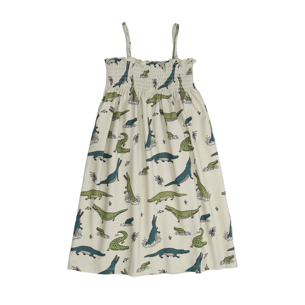 Funny Crocodiles-Strap Dress
