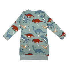 Langarm Kleid aus Baumwolle (Bio)