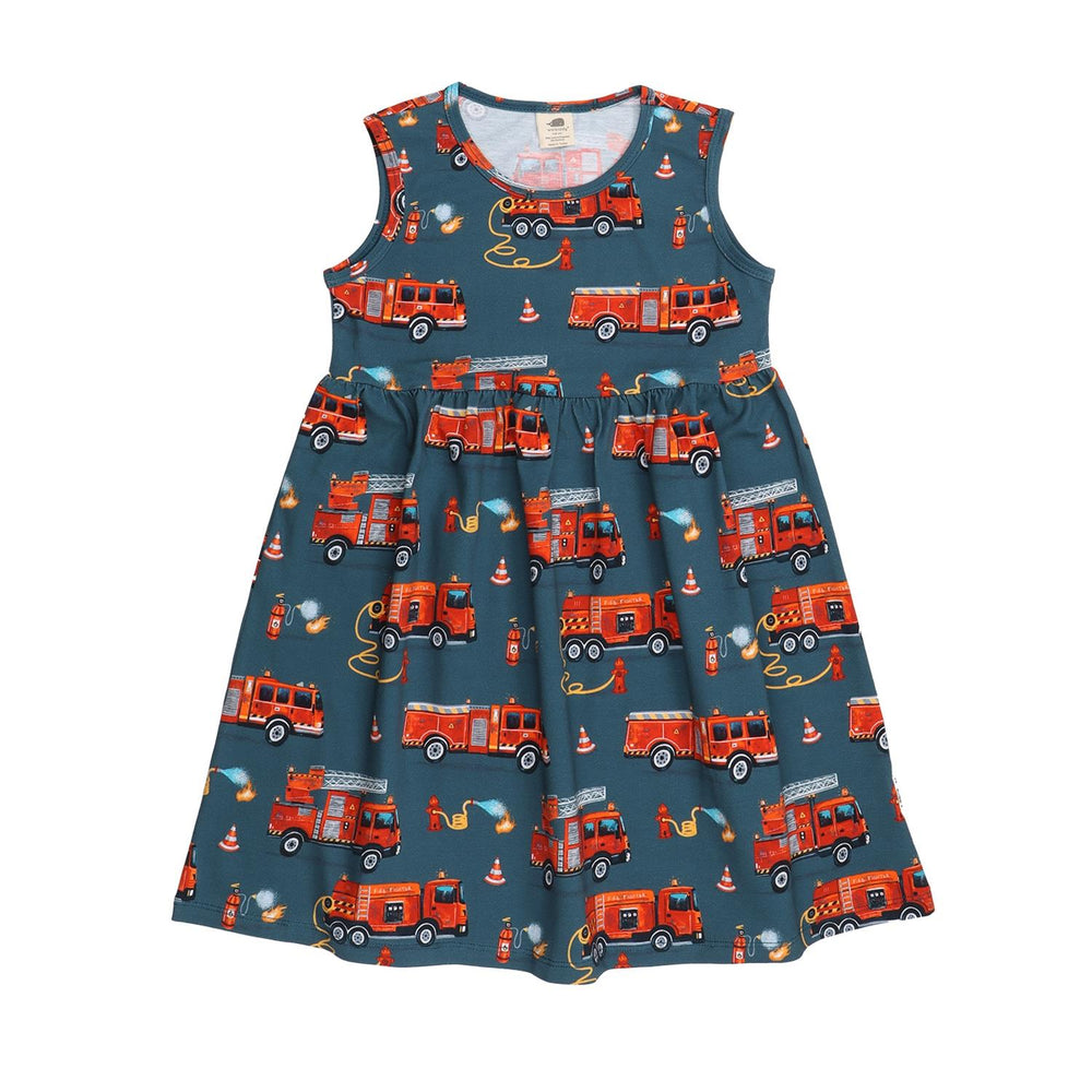 Fire Fighters-Sleeveless Dress
