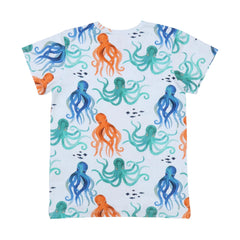 Funny Octopuses - Cotton (Organic)