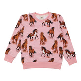 Graceful Horses-Sweatshirt