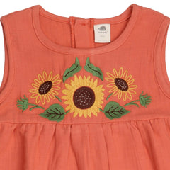 Golden Ochre-Sleeveless Dress