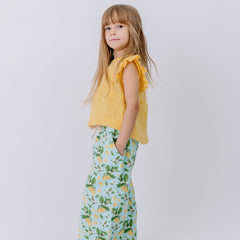 Golden Sun-Blouse Top