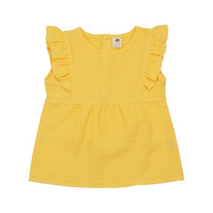 Golden Sun-Blouse Top