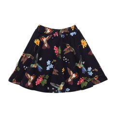 Hummingbirds Around Flowers-Skirt