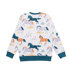 Happy Horses-Sweatshirt
