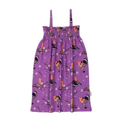 Happy Hoopoes-Sleeveless Dress