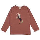 Long-sleeved shirt made of cotton (organic)