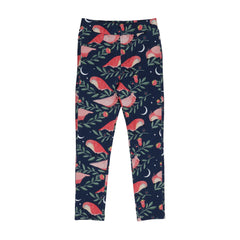 Pinky Birds-Sweat Leggings