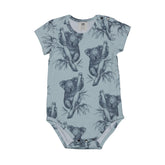 Kurzarm Body aus Baumwolle (Bio)