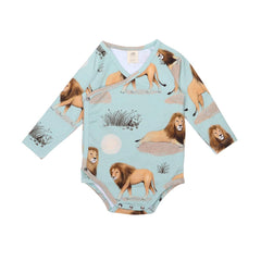 Wickelbody aus Baumwolle (Bio)